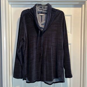 Harmony Balance Gray Cowl Neck Sweater